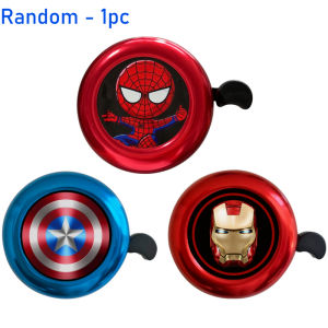 Bandai | Chuông Xe Đạp SpiderMan Dành Cho Thanh Thiếu Niên Dễ Thương MTB Xe Đạp Tay Lái Báo Động Cảnh Báo An Toàn Đi Xe Đạp Còi Thiết Bị Đi Xe Đạp