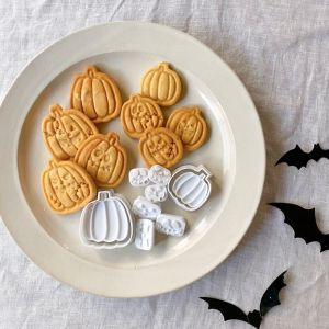 Mold Baking Tools Halloween Pumpkin Face Cookies Small Size Baking Tools Cake Decoration Sugar Art Molds Cookie Cutters