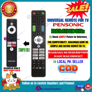 PENSONIC SMART TV Remote[**Mag Basa B4 Umorder**]  FTV-3250 FTV-4050 FTV-4350 FTV-5050 FTV-5850 Ready to Use Universal TV Remote for PENSONIC LED TV REMOTE alluremarketplace2ND