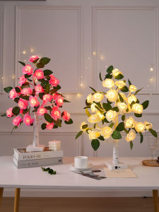 BEAUTY IN THE LIGHT | Rose Tree LED Night Light for Bedroom