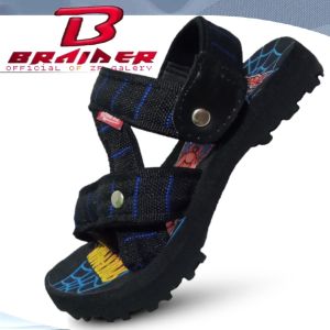 SANDAL ANAK BRAIDER MODEL JEPIT GUNUNG VELCRO TERBARU /SENDAL ANAK LELAKI MODERN DENGAN MOTIF KARAKTER MENARIK untuk anak usia 35 thn -8 thn