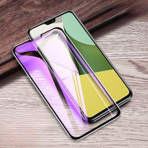 Henyou | High Definition Full Screen Coverage Tempered Glass Film For iQooZ8 X Vivo iQoo Z8 Series Mobile Phone Anti Blue Light Anti Slip Protection Film