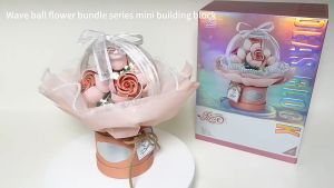 Đồ chơi lắp ráp lẳng hoa LOZ mã 1297-1300 kèm đèn led vàng