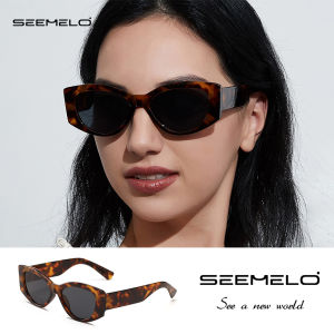 SEEMELO แว่นกันแดดแฟชั่นทรงกระดองเต่าย้อนยุคแว่นตากันแดดแว่นตากันแดดสำหรับผู้หญิงและผู้ชายขับรถ UV400แว่นกันแดดป้องกันแสงแดดช้อปปิ้งขี่จักรยานวิ่งตกปลาแว่นตาสำหรับผู้ชายผู้หญิง