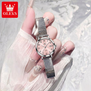 OLEVS | Elegant Gift Lady Watch Round Simple Style Luxury