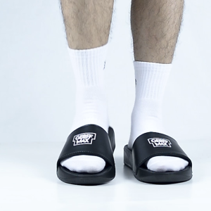 Geoff Max - Viper Aoba Black Recovery Sandal Pria & Wanita