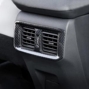 Ốp Trang Trí Cửa Gió Điều Hòa Phía Sau Bằng Nhựa ABS Cho Toyota RAV4 XA50 2019-2025 Phụ Kiện Trang Trí Nội Thất Ô Tô