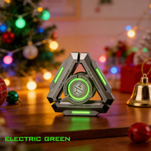 Luminous Metal Fidget Spinner - Gyro Hand Spinner for Adults Stress Relief Silent EDC Toy ADHD Anxiety Relief Cool Gift