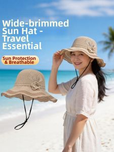 WUUJIA+ | Sunscreen Outdoor Travel Breathable Wide Brim Sun Hat