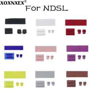1Set Rubber Screw Cap Cover Set Replacement For DS Lite For NDSL Game Consol Screw Feet Rubber Pad