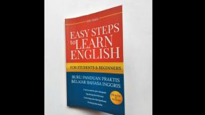 Buku Belajar Bahasa Inggris Easy Steps to Learn English for Students & Beginners