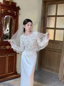 AISHINI | Spring Wedding Dress Long Sleeves