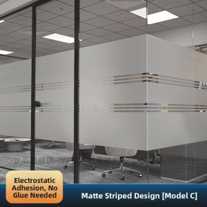 TAISEN | Privacy Frost Window Film for Office Decor