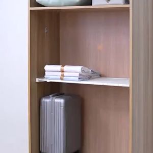 BOSSLU Ambalan Sekat Laci & Perekat Dinding Penopang Rak Lemari Holder Multifungsi LJ49