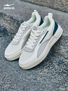รองเท้าผ้าใบกันน้ำสำหรับผู้ชาย Erke รองเท้าลำลองสำหรับผู้ชายฤดูใบไม้ร่วงและฤดูหนาวแบบใหม่ รองเท้ากีฬาที่สวมใส่สบายและมีน้ำหนักเบา