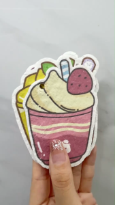 Magic Expandable Sponge – Cute Cartoon Design & Eco-Friendly 卡哇伊压缩木浆海绵