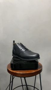 Sepatu Kerja Kulit Asli Pria - OTIV Rasmus SE Black