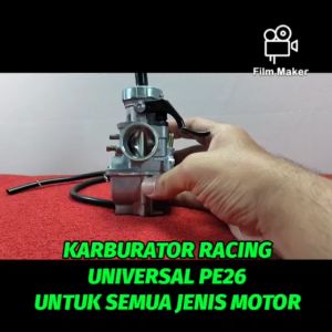 Karburator Racing Asli Original Keihin PE 26 Cocok untuk Semua Jenis Motor Venturi 26 mm