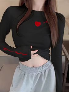 Spring & Autumn Short Sleeve Round Neck Printed Base Shirt & Long Sleeve Inner Wear: A Stylish Guide