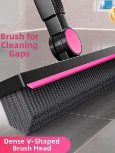 Hansvinu | Long Handle Bathroom Floor and Corner Cleaning Brush