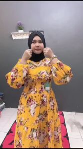 GAMIS CERUTI AMANDA SMOG/GAMIS MUSLIMAH TERBARU/BUSANA MUSLIMAH TERBARU