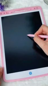 กระดานวาดรูป LCD Writing Tablet 8-12 นิ้ว กดลบง่ายแค่กดปุ่มเดียว ลบได้อัตโนมัติ พร้อมสำหรับการใช้งาน