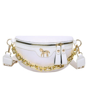 Casual Versatile Womens Crossbody Saddle Bag Dumpling Waist Bag Small Fashionable Shoulder Bag for Leisure And Daily Use