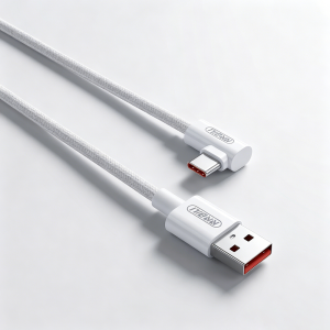 NNBILI 100W USB to Type C Fast Charging 90° Elbow Data Cable PD Type C Super Charging Game Cable for Samsung Huawei POCO Realme