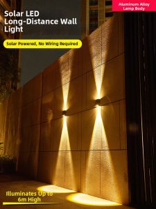 Outdoor Wall Light For Decoration And Illumination