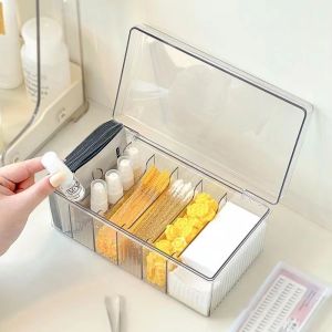 Multi-Functional Eyelash Storage Box Professional Cosmetic Tools Nail Art Beauty Embroidery Display Stand Organizer Case