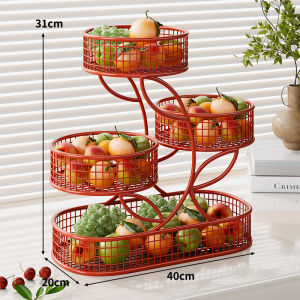 Light Luxury Multi-layer Fruit Stand