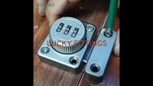 Kunci Kombinasi Angka Kode 3 Digit Gerendel Slot Dengan Password 3 Digit Dengan Baut