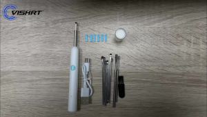 Visual Ear Sticks HD1080P 4.2mm Otoscope Camera with 6LEDs Ear Picker Kits Ear Cleaner Endoscope Health Care Ear Wax Cleaning