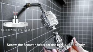 Stages Shower Water Filter Remove Chlorine Heavy Metals Filtered Showers Head Soften Hard Water Bath Filtration Purifier