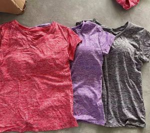 แห้งเร็ว สปอร์ตบรา เสื้อท่อนบน ผู้หญิง เสื้อยืดแขนสั้นแบบรวมชุดชั้นในเสื้อชั้นฐานสําหรับ ฤดูใบไม้ผลิ ฤดูร้อน