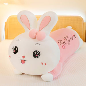Rabbit-shaped Stuffed Toy Pillow