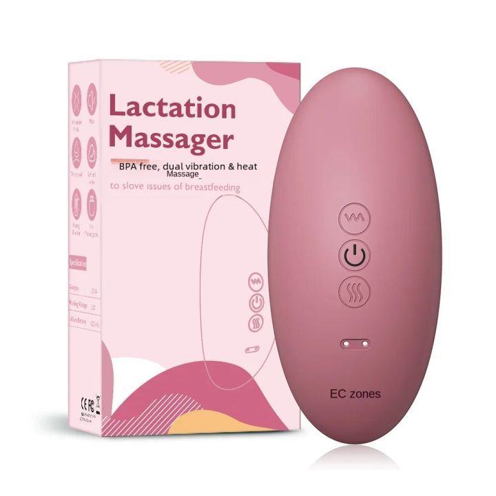 Postpartum Breastfeeding Massager Warm Compress Milk Ejection Aid