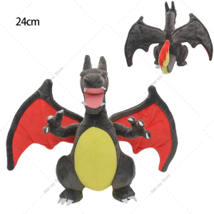 DUODUOBAO | 7 Styles Pokemon Plush Garchomp Shiny Mewtwo Greninja Charizard Peluche Stuffed Doll Toys Gifts for Birthday Christmas