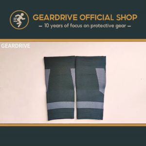 GEARDRIVE 1Pair Mugwort Self-Heating Elbow Brace Compression Sleeve with Graphene for Pain Relief Elbow Warming Care