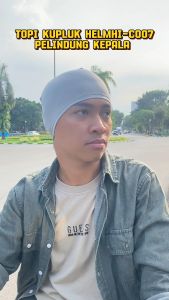 Topi Kupluk Helm Sepeda Pelindung Kepala HI-C007 Cap Dalaman Helm