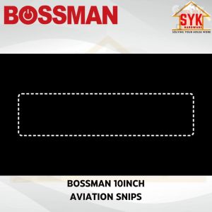 SYK BOSSMAN 10Inch BAL-564 Left BAR-562 Right BAR-563 Straight Aviation Snips Aluminium Steel Metal Sheet Cutter