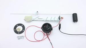 RYSJM | 12V 52mm Ô Tô Xe Máy Đồng Hồ Đo Mức Nhiên Liệu Con Trỏ Mức Nhiên Liệu 240 ~ 33ohm Vỏ Nhựa Đồng Hồ Đo Nhiên Liệu Sửa Đổi Phụ Kiện Một Phần