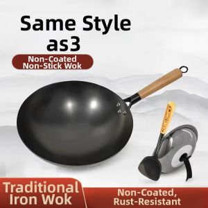 Non-stick Round Bottom Cooking Wok