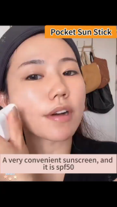 Quick Solid Sunscreen Portable Mini SPF50+ PA++++ Pocket Sun Stick High Multiplication UV Lsolation Skin Care Tool
