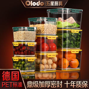 Food Grade Olodo Refrigerator Storage Box ness Preservation Fruit And Vegetable Organizer Sorting Container by Olodo
