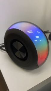 (SG) BS05 RGB Bluetooth V5.3 Speaker Wireless Portable Speaker with Colorful Lights Low Latency & Wide Sound for Cycling  Camping Parties & Gaming
