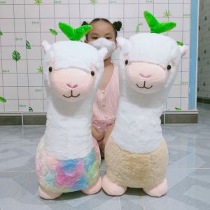 GẤU BÔNG CỪU SỮA LÔNG MỊN  LẠC ĐÀ ALPACA MUSICAL LẠC ĐÀ ĐEO TAI PHONE  MẪU MỚI CAO CẤP LÔNG MỊN