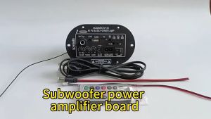 Amplifiers Untuk 8-12 Inci Speaker AC 220V 12V 24V Penguat Bluetooth Digital Penguat Suara Stereo