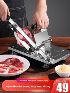 XIANGYOUYOU | Multi-functional Manual Meat Slicer for Home and Commercial Use