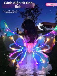 WANJUTEGONGDUI | Trang Trí Lưng Cánh Bướm Sáng Đẹp Cho Trò Chơi Giả Vờ Của Trẻ